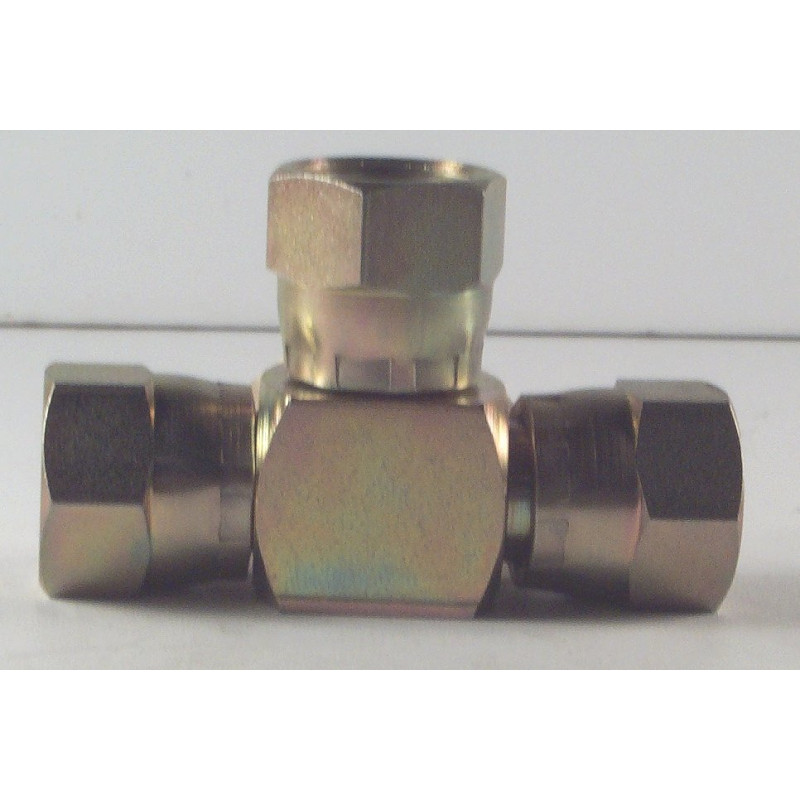 3/4 JIC F/F/F TEE PIECE